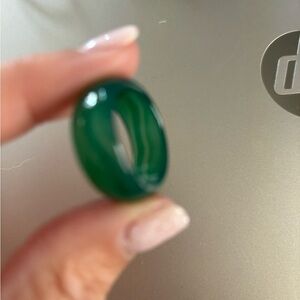 New Jade Ring Sz 10.5